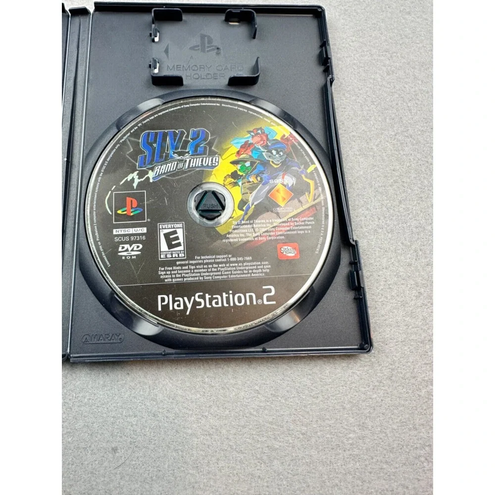 Sly 2: Band of Thieves - Greatest Hits (Sony PlayStation 2, 2004) Red Label